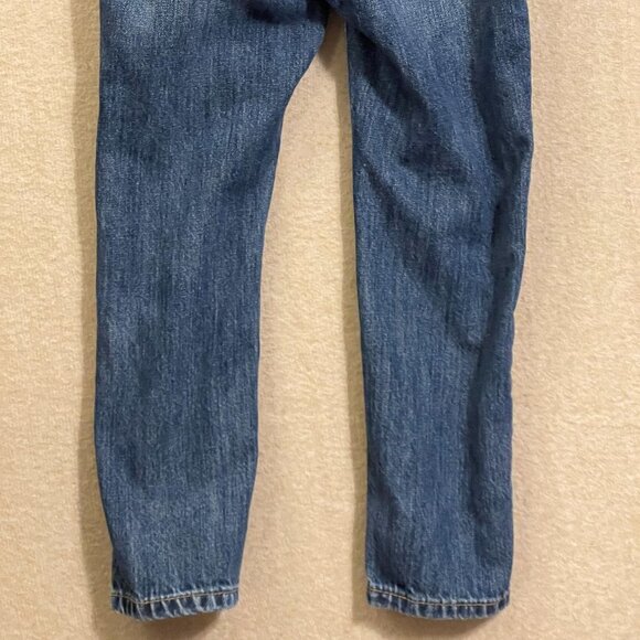Old Navy Overalls Kid's XSmall (5) Blue Denim Adjustable Straps Pockets - Picture 9 of 9
